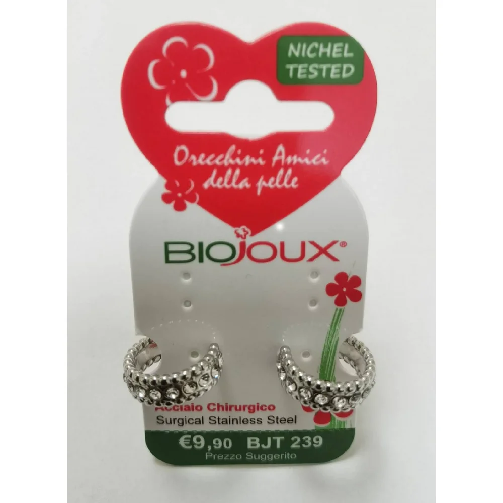 Biojoux, uhani iz kirurškega jekla - Eleganca - BJT239 (2 uhana)